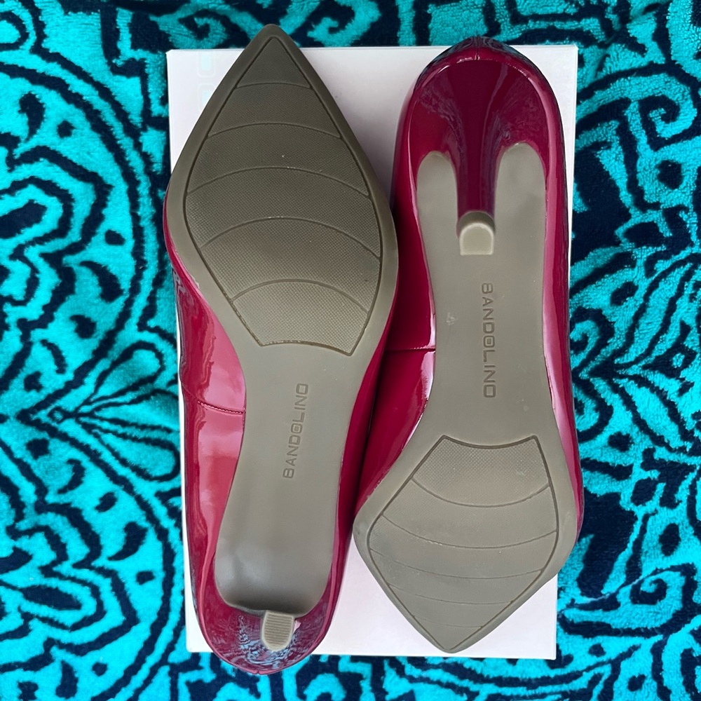 NEW 👠 Red Heels - Size 10 - Picture 8 of 9